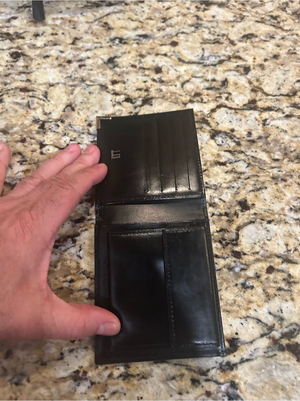 Dunhill Bifold Wallet London Leather Style Black - Picture 7 of 10